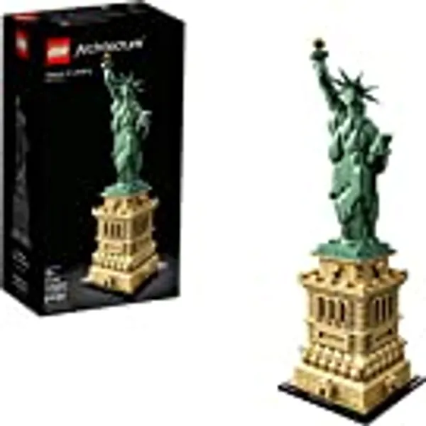 LEGO Architecture Statue of Liberty 21042 Model Building Set, Collectable New York Souvenir, Gift Idea for Her or Him, Home Décor, Creative Activity