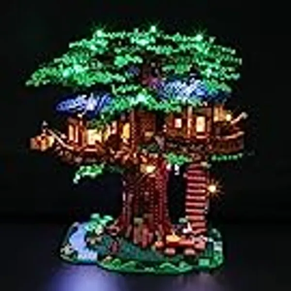 LIGHTAILING Led Light for Lego 21318 Ideas Tree House Building Blocks Model：Remote-Control Version - NOT Included The Model Set