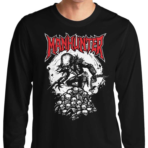 Manhunter - Long Sleeve T-Shirt | Long Sleeve T-Shirt / Black / 2XL