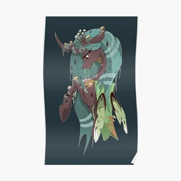 Queen Chrysalis - Swamp Queen Poster by RarieDash