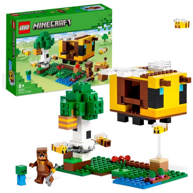 Buy LEGO Minecraft The Bee Cottage Toy House with Animals 21241 | LEGO | Argos