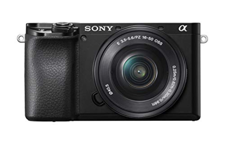 Sony Alpha A6100 Mirrorless Camera with 16-50mm Zoom Lens, Black (ILCE6100L/B) - w/ 16-50mm Lens
