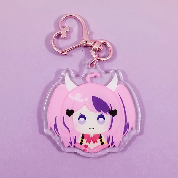 [Vshojo] Ironmouse Acrylic Charm Keychain