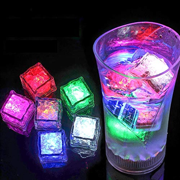 Light up ice cubes