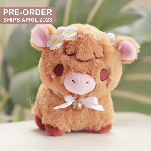 A cute lil cow plushie