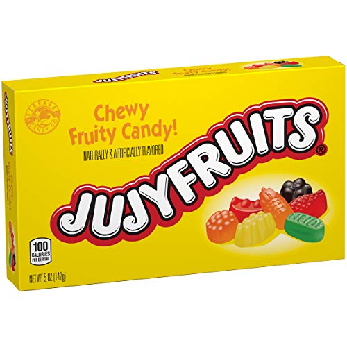 Jujyfruits Chewy Fruity Candy, 5 Ounce Movie Theater Candy Box (Pack of 12) - 5 Ounce, Pack of 12