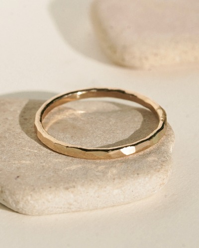Thick Stacking Ring | Sterling Silver / 8