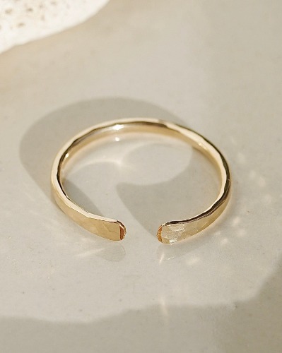 Open Stacking Ring | Sterling Silver / 8