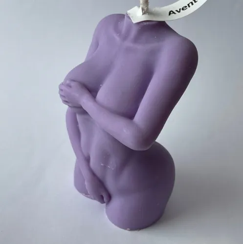 Woman Sculpture Candle