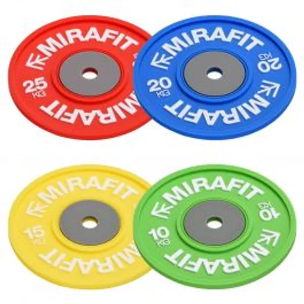 Mirafit Bumper Plate Drinks Coasters Set