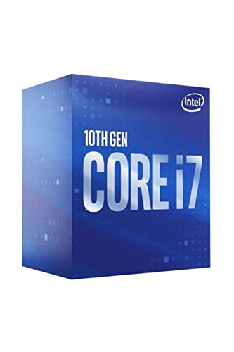 Intel® Core™ i7-10700F Desktop Processor 8 Cores up to 4.8 GHz Without Processor Graphics LGA1200 (Intel® 400 Series chipset) 65W - Desktop Processor 8 Cores, 4.8 GHz