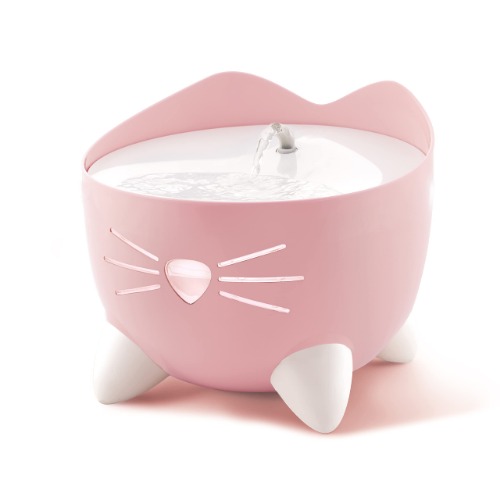 Catit PIXI Cat Drinking Fountain, Light Pink