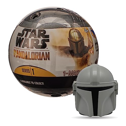 Mash'Ems 53740 Star wars Mandalorian, Squishy Toys, Collectables-STYLES MAY VARY