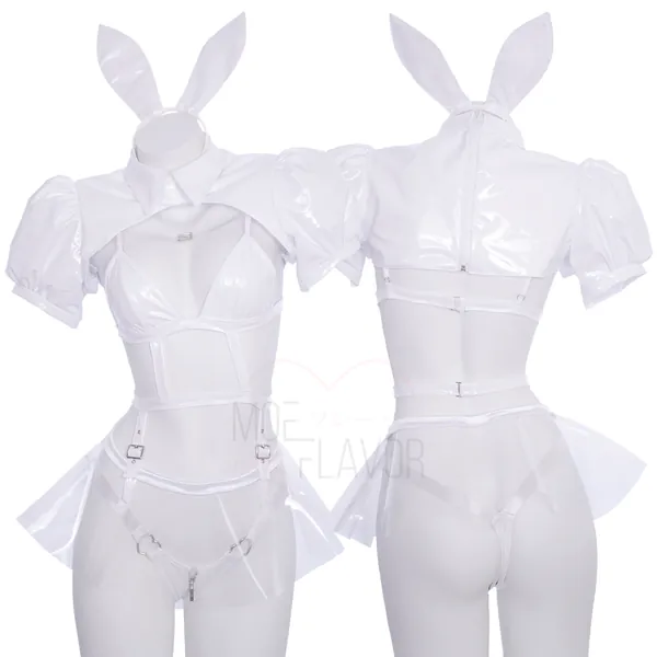 Cyber Bunny Set - White / L/XL