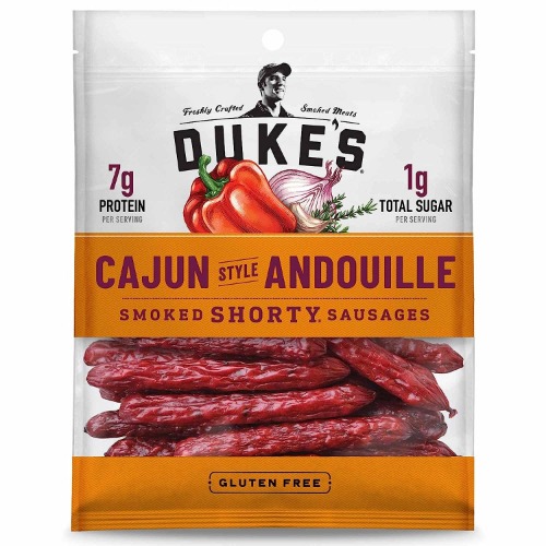 Duke's Cajun Andouille Pork Sausages, 5 oz - Cajun Andouille