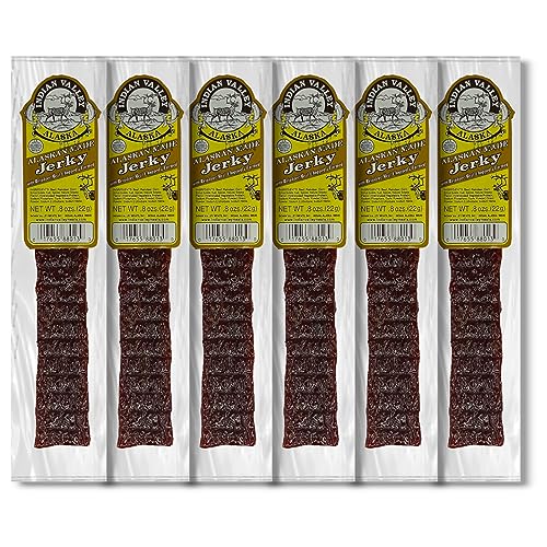 Alaskan Made Jerky with Reindeer Meat - Pack of 6