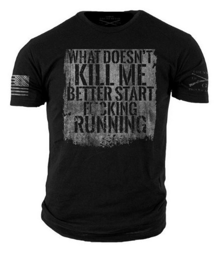 Grunt Style Start Running T-Shirt - Black 3X-Large