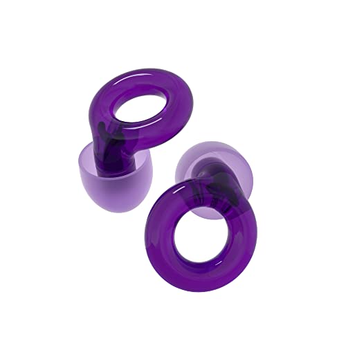 Loop Engage Earplugs for Conversation – Low-Level Noise Reduction with Clear Speech – Social Gatherings, Noise Sensitivity & Parenting – 8 Ear Tips in XS/S/M/L - 16 dB & NRR 10 Coverage - Engage Violet