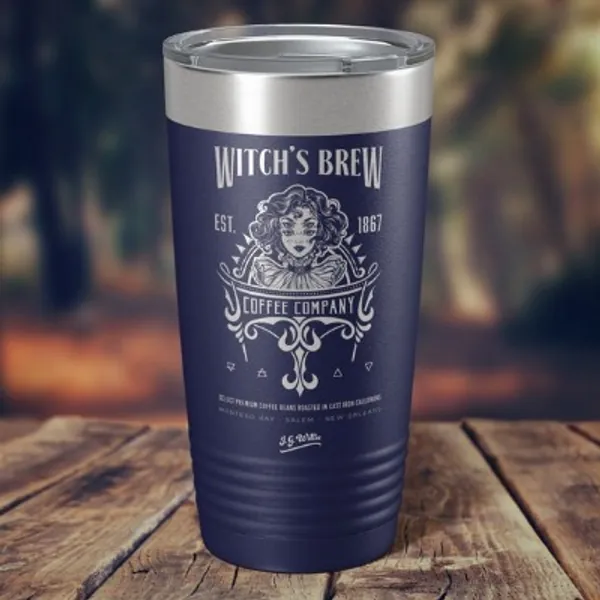 Witch's Brew Coffee Company  Laser Etched Insulated | Etsy