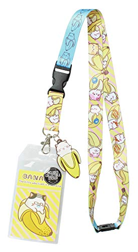 Bananya Lanyard Badge Holder