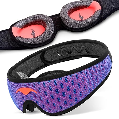 Light Blocking Sleep Mask for Side Sleepers