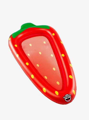 Strawberry Mesh Hammock Pool Float