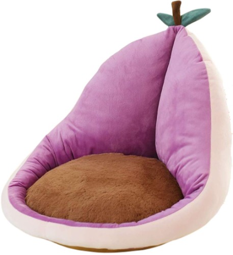 WUYU Cartoon Fruit Seat Cushion with Backrest