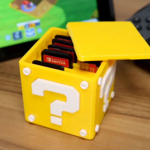 Question Block Switch Cartridge Case