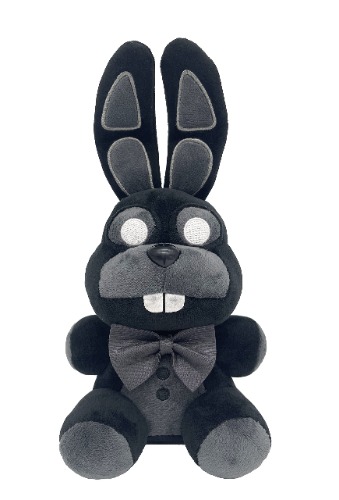 XSmart Mall | Shadow Bonnie/ Ghost Rabbit | Special Version |Black | Fan Made | Plush Toy, Gifts for Kid, Girls, Boys | 7" - Shadow Bonnie