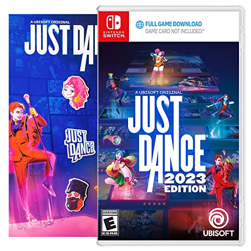 Just Dance 2023 Edition & PIN SET - Code in box, Nintendo Switch - Nintendo Switch - Standard + Pin Set