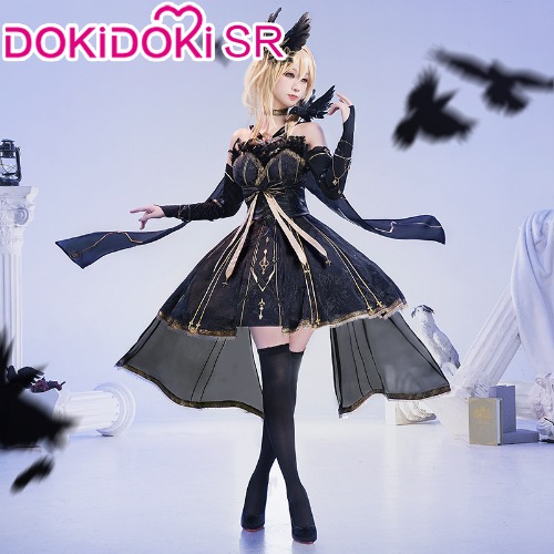 DokiDoki-SR Game Genshin Impact Cosplay Lumine Costume Lost Abyss Doujin Ying | S-PRESALE