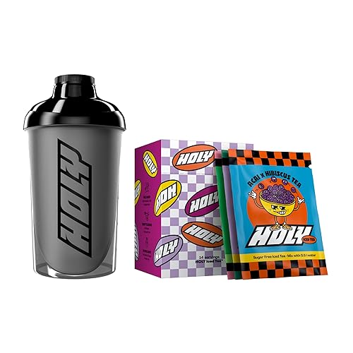 HOLY Iced Tea® Starter Set - sugar-free Iced Tea | 2x7 portions with natural fruity flavour | with antioxidants & superfoods | vegan, real tea-based, 100% natural fruit flavours - HOLY Iced Tea® starter set