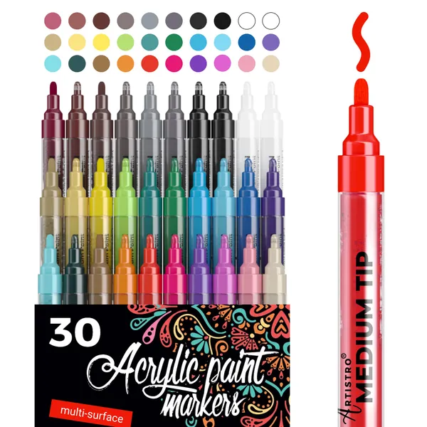 Acrylic Paint Markers Pens