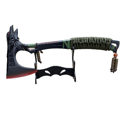 Bloodhound Heirloom Prop Real Rope Handle with Alloy Pendants - 