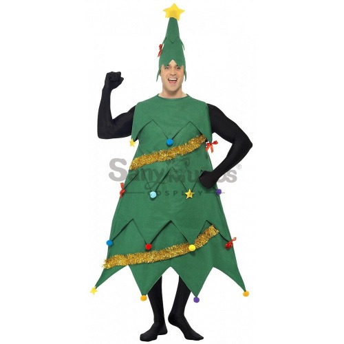 【In Stock】Christmas Cosplay Christmas Tree Cosplay Costume - Male / XL