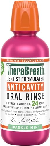 Dentist Highly Recommended - TheraBreath Cavity; Sparkle Mint - 16.00 Fl Oz (Pack of 1)