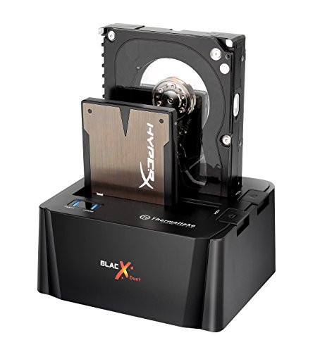 Thermaltake USB 3.0 External Hard Drive Enclosure Docking Station Components Other - Dual Bay