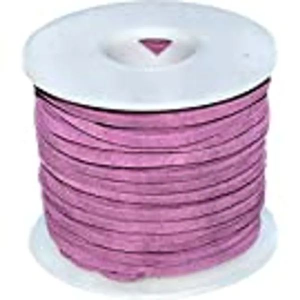 Realeather Crafts Suede Lace, Royal Purple
