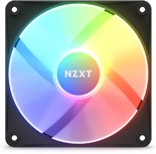 NZXT F120 RGB Core - Black - Gehäuselüfter - 120mm - Schwarz mit RGB LED - 34 dBA