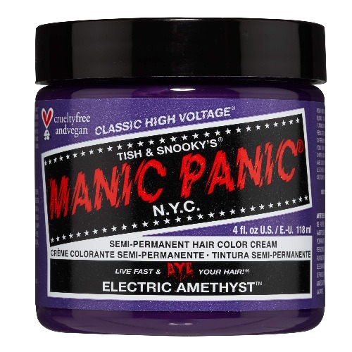 MANIC PANIC Electric Amethyst Hair Dye Classic - Electric Amethyst 4 Fl Oz (Pack of 1)