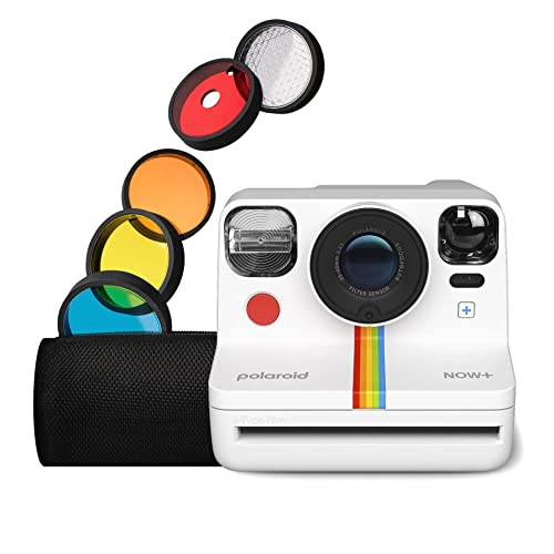 Polaroid Now+ i-Type Camera 2nd Gen - White - White - 2nd Gen