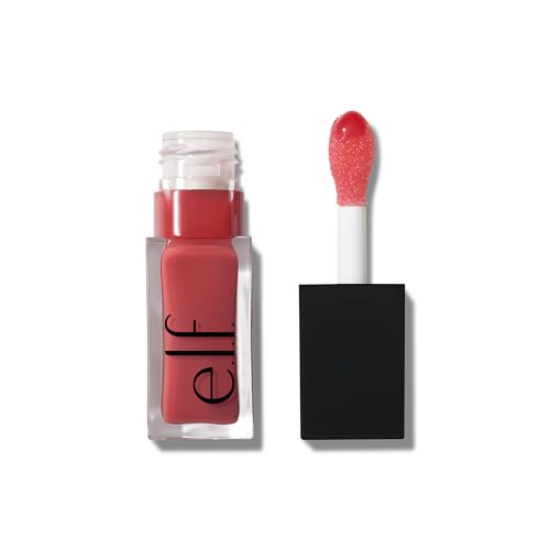 dcv Rose Envy ELF Glow Reviver Lip Oil Nourishing tinted lip oil with a high-shine finish