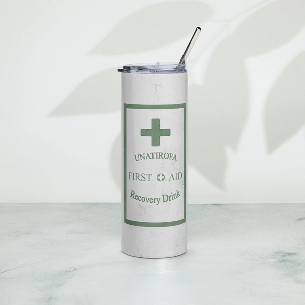 Resident Evil First Aid Unatirofa Stainless Steel Tumbler