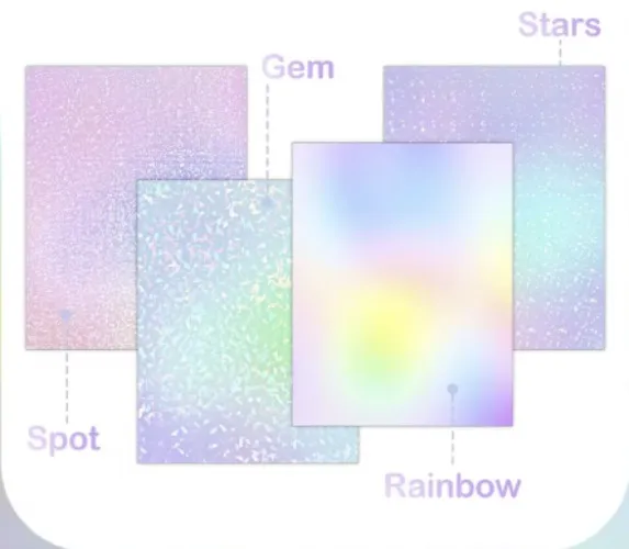 Glitter Laminate Sheets