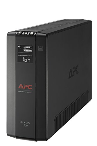 APC UPS 1500VA UPS Battery Backup and Surge Protector, BX1500M Backup Battery Power Supply, AVR, Dataline Protection - 1500VA - UPS