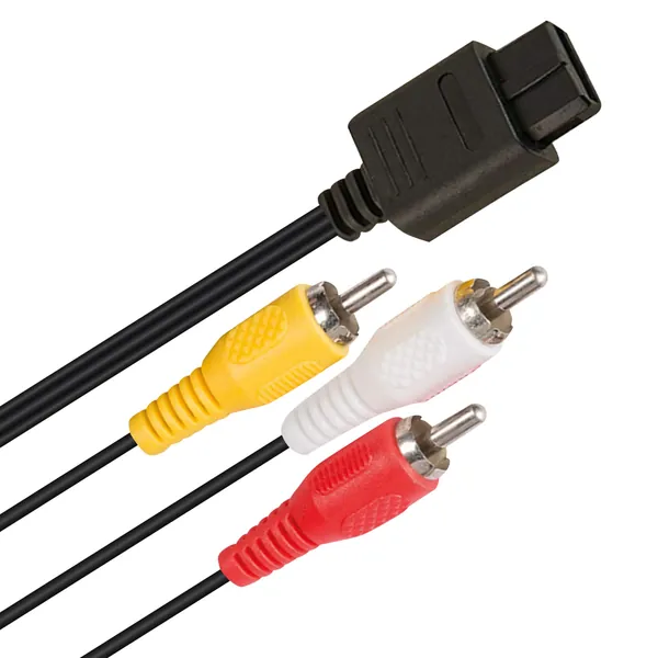 AV Video Cable Cord Compatible for Nintendo 64 N64 To TV Game 6 ft by EVORETRO