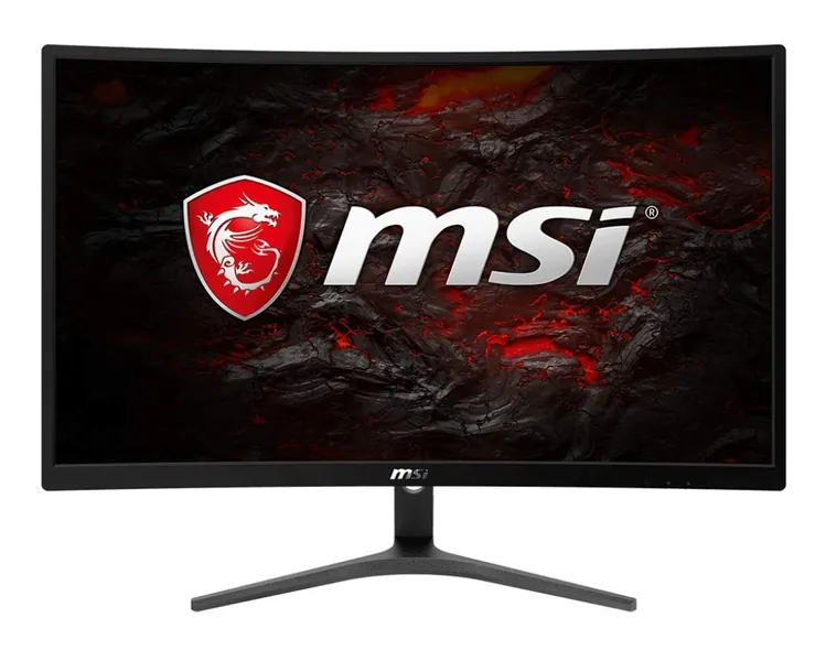 MSI Full HD FreeSync Gaming Monitor 24" Curved Non-Glare 1ms Led Wide Screen 1920 X 1080 75Hz Refresh Rate (Optix G241VC),Black - 