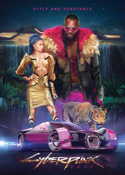 Cyberpunk 2077 Displate Poster No.2
