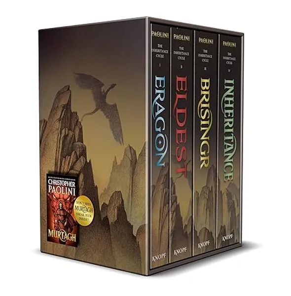 The Inheritance Cycle Series 4 Book Set Collection Eragon, Eldest, Brisngr: Eragon; Eldest; Brisingr; Inheritance