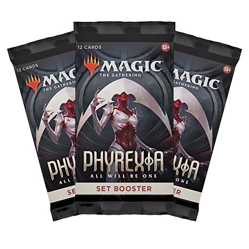 Magic The Gathering Phyrexia: All Will Be One Set Booster 3-Pack Multicolor - Set Booster 3-Pack